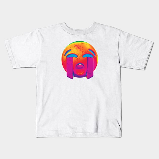 Tears Kids T-Shirt by AlexRybin